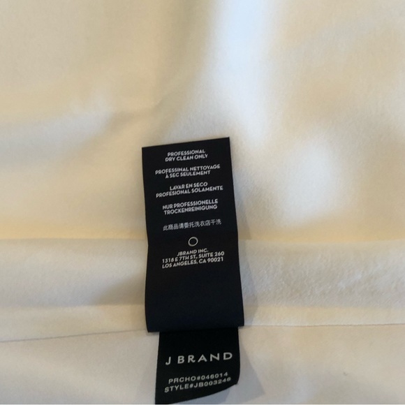 J Brand Finley Spaghetti Strap Cream color Silk Cami Size M - Picture 7 of 14